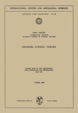Channel Coding Theory