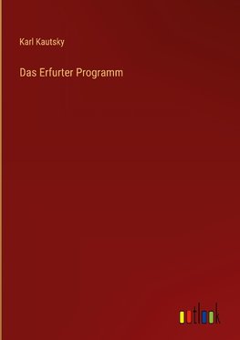 Das Erfurter Programm