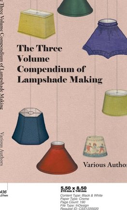 Three Volume Compendium of Lampshade Making