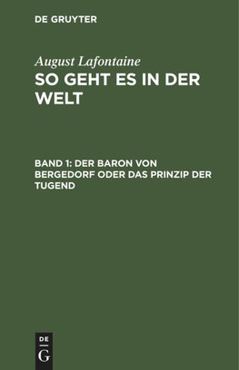 Der Baron von Bergedorf oder das Prinzip der Tugend