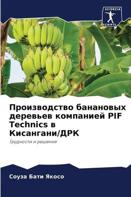 Proizwodstwo bananowyh derew'ew kompaniej PIF Technics w Kisangani/DRK