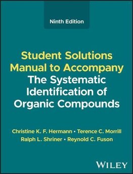 The Systematic Identification of Organic Compounds