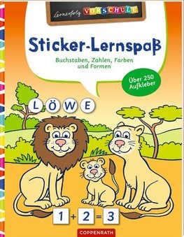Sticker-Lernspaß (Wilde Tiere)