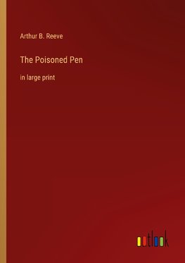 The Poisoned Pen