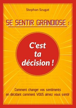 SE SENTIR GRANDIOSE : C'est ta décision !