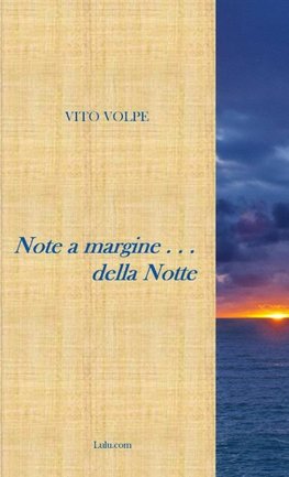 Note a margine della notte
