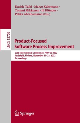 Product-Focused Software Process Improvement