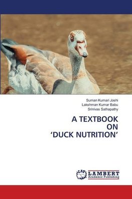 A TEXTBOOK ON 'DUCK NUTRITION'