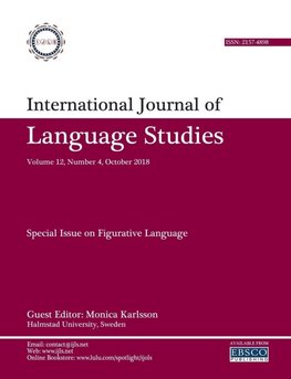 International Journal of Language Studies (IJLS) - volume 12(4)