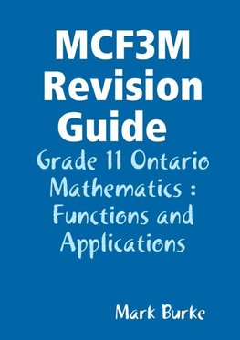 MCF3M Revision Guide
