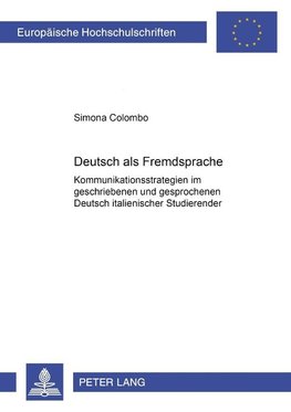 Deutsch als Fremdsprache