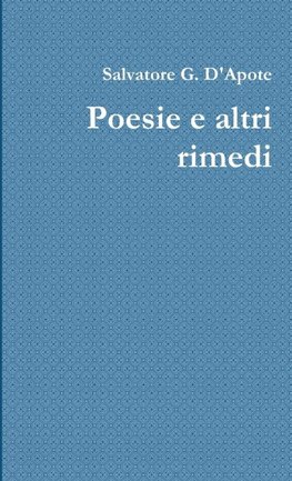 Poesie e altri rimedi