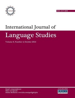International Journal of Language Studies (IJLS) - volume 8(4)