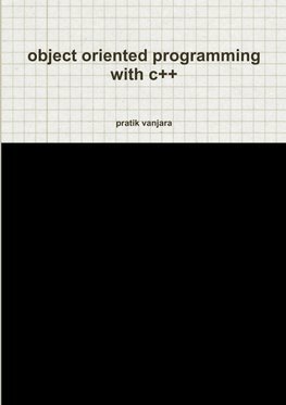 object oriented programming with c++