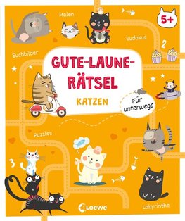 Gute-Laune-Rätsel für unterwegs - Katzen