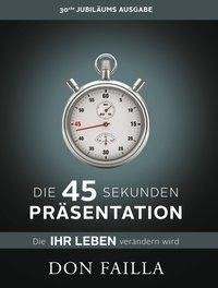 Die 45 Sekunden Präsentation