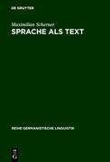 Sprache als Text