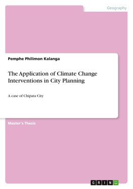 The Application of Climate Change Interventions in City Planning