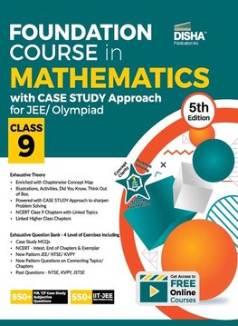 Foundation Course in Mathematics with Case Study Approach for JEE/ Olympiad Class 9 - 5th Edition