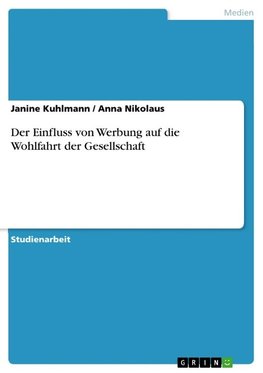 Der Einfluss von Werbung auf die Wohlfahrt der Gesellschaft