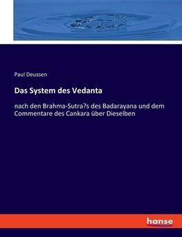 Das System des Vedanta