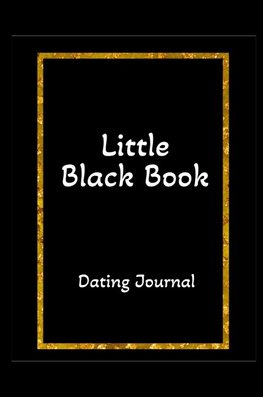 LITTLE BLACK BOOK Dating Journal