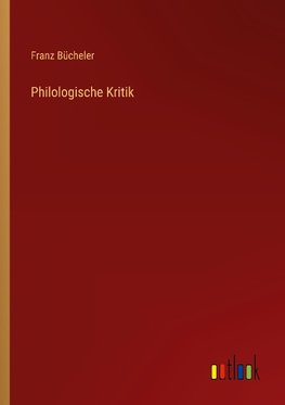 Philologische Kritik