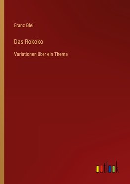 Das Rokoko
