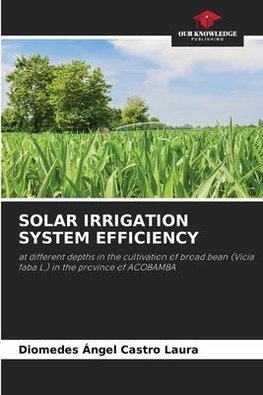 SOLAR IRRIGATION SYSTEM EFFICIENCY