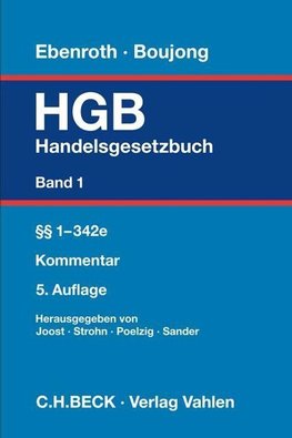 Handelsgesetzbuch  Bd. 1: §§ 1-342r