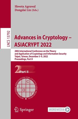 Advances in Cryptology - ASIACRYPT 2022