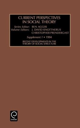 Recent Developments in the Theory of Social Structure