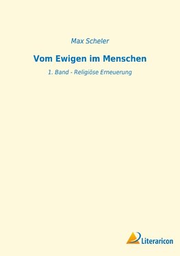 Vom Ewigen im Menschen