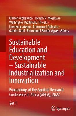 Sustainable Education and Development - Sustainable Industrialization and Innovation