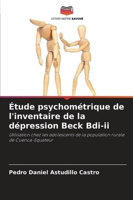 Étude psychométrique de l'inventaire de la dépression Beck Bdi-ii