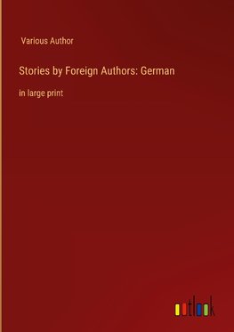 Stories by Foreign Authors: German