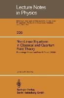 Non-Linear Equations in Classical and Quantum Field Theory