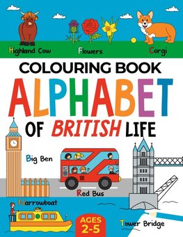 British Colouring Book for Children