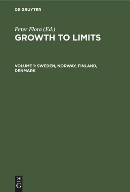 Growth to Limits, Volume 1, Sweden, Norway, Finland, Denmark