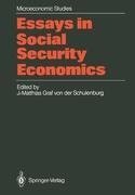 Essays in Social Security Economics