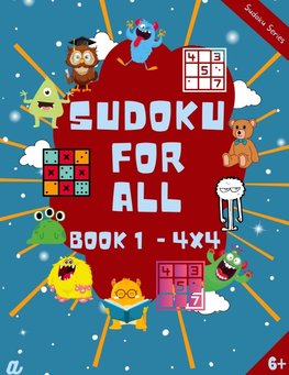 Introduction to Sudoku Level 1 (4X4) - 6-8 years