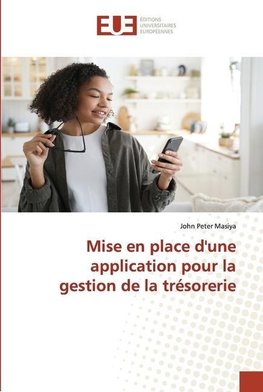 Mise en place d'une application pour la gestion de la trésorerie