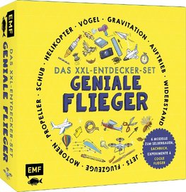 Das XXL-Entdecker-Set - Geniale Flieger: Mit 6 Modellen zum Selberbauen, Sachbuch, Experimenten und faszinierenden Flugmaschinen