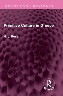 Primitive Culture in Greece