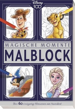 Disney 100: Magische Filme Malblock