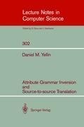 Attribute Grammar Inversion and Source-to-source Translation