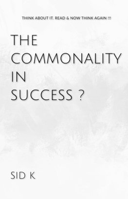 The Commonality In Success?