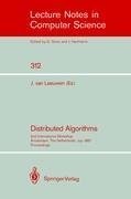 Distributed Algorithms
