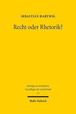 Recht oder Rhetorik?
