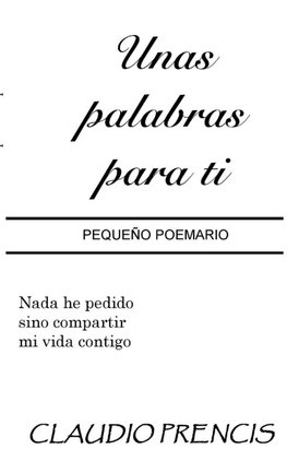 Unas palabras para ti